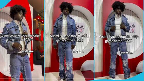 Kuami Eugene voted worst dressed from TGMA after rocking "abochi" jeans outfit