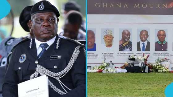 IGP Yohuno leads moment of silence for victims of helicopter crash