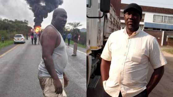 Courageous man rescues 8 people who were trapped in a burning bus; hailed online
