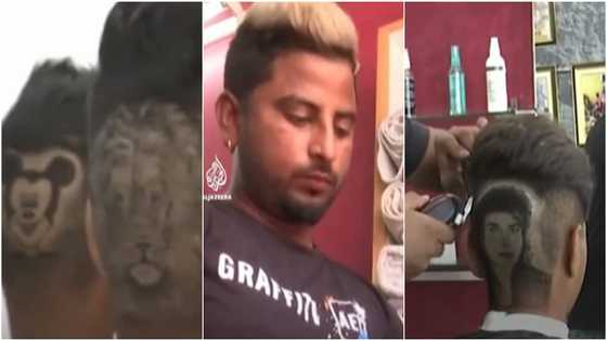 Barber brothers stun many as they draw Michael Jackson, other images on customers' heads in cute video