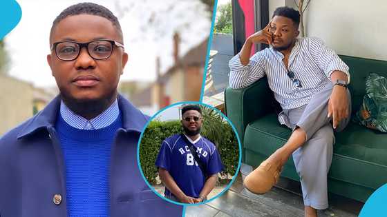 YOLO actor King George changes his look after returning to Ghana from abroad
