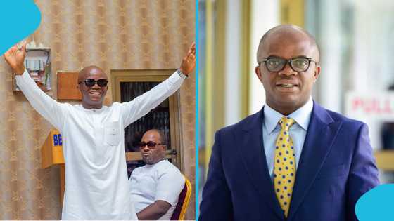 Dr Stephen Amoah: Nhyiaeso MP joins Atlantic Hall boys for jama session, video sparks reactions