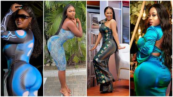 Body soronko: Nana Ama McBrown, Sista Afia, Fantana & other GH celebrities who have enhanced their backside