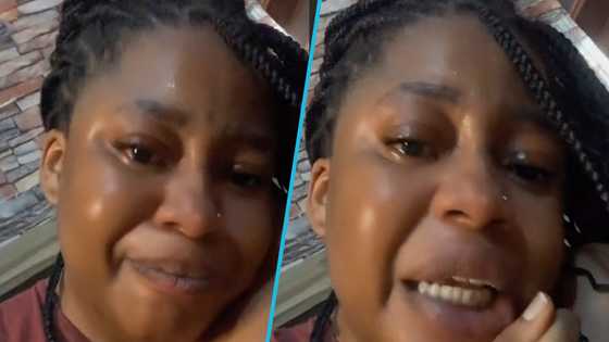 Pretty lady cries after breakup with her boyfriend: “I'm happy he showed his attitude”