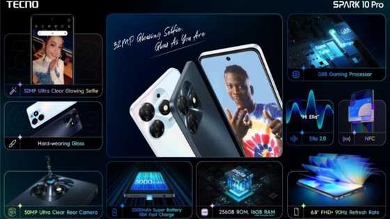 TECNO releases prices and specifications of the SPARK 10 Series