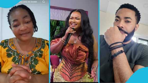 Nana Ama McBrown's debut song gets Kumawood stars Christiana Awuni, Samuel Ofori emotional