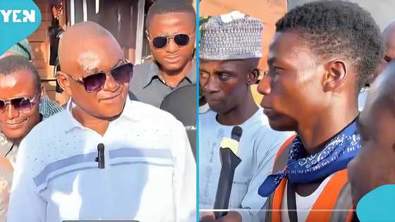 Ghana's unemployment situation: Man meets his former teacher, who is now a mayor, begs for a job