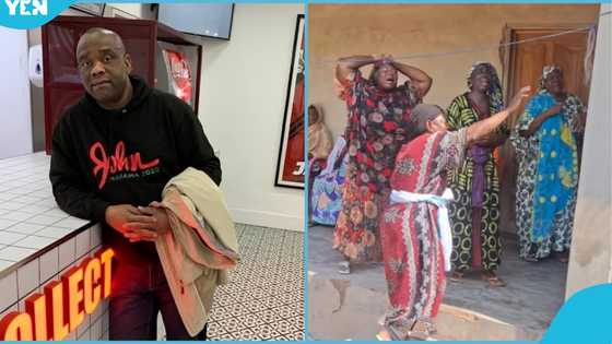 Sad scenes in Bole as President Mahama's brother is laid to rest, video evokes sorrow