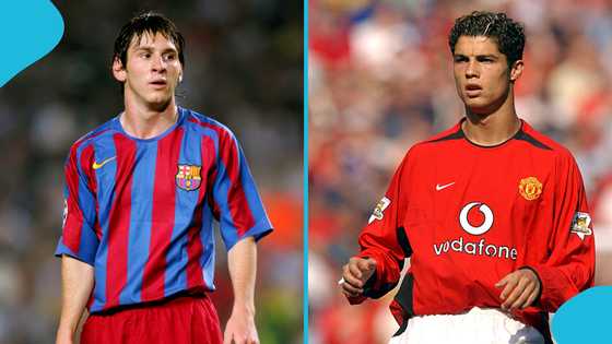 Ronaldo & Messi's first-ever payslips drop as staggering low salaries emerge
