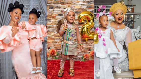 Nana Ama McBrown's daughter receives big birthday cake in videos; fans shout