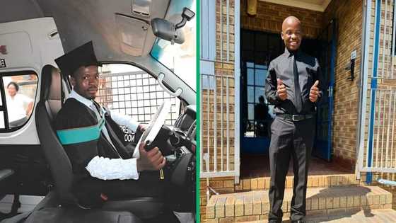 From taxi driver to teacher: African man Nkazimulo Khumalo inspires netizens: “Well done to him”