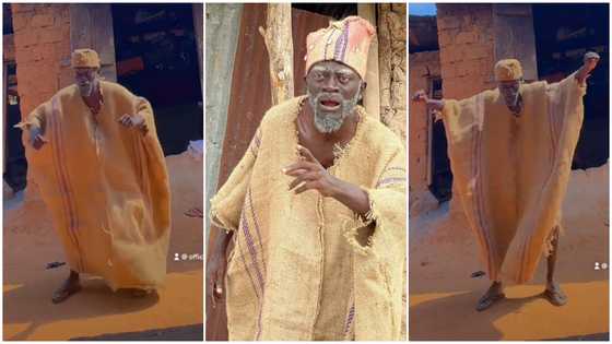Lil Win: Kumawood actor displays massive dance moves to 'Obaa Hemaa' dance challenge, funny video goes viral
