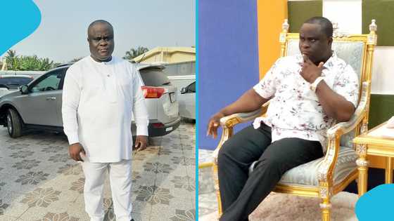 Prophet Naakwaa Isaac: Ghanaian pastor uses scissors to trim overgrown beard of a member at church