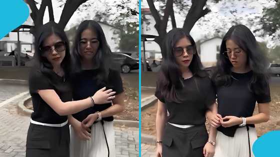 Two Asian ladies speak fluent Twi as a Ghanaian boy cheats on one of them: “Kwame no try”