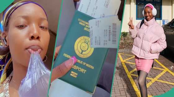 Lady on GH₵293 salary saves, gets passport, becomes nurse in UK: "Passed IELTS and CBT"