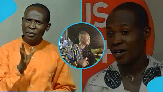 Black Star Experience: Abrobe of Cantata fame resurfaces looking handsome, chills with colleagues