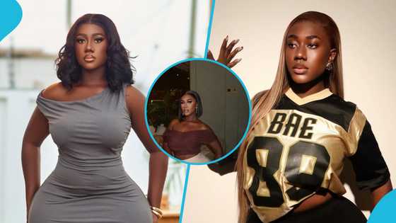 Hajia Bintu returns to Instagram, models in a stylish dress and a GH¢4,000 Jonie bag