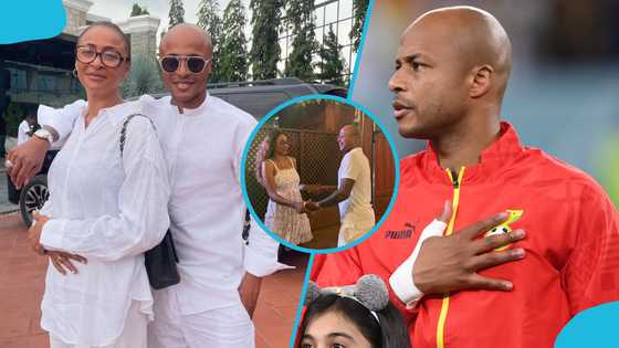 "Greatest source of strength": Andre Ayew dances with his evergreen mum (Photo)