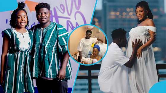 Wode Maya and wife Miss Trudy welcome their first child weeks after pregnancy announcement