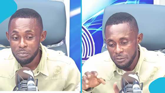 Ghanaian man sponsors wife to the UK, reports to Auntie Naa after she blocks him, video evokes sorrow