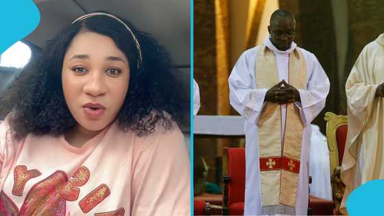 Woman shares disturbing observation about Catholic priest's activities online