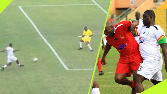 Democracy Cup: MP Scores World Class Goal Against Former Black Stars Team, Video