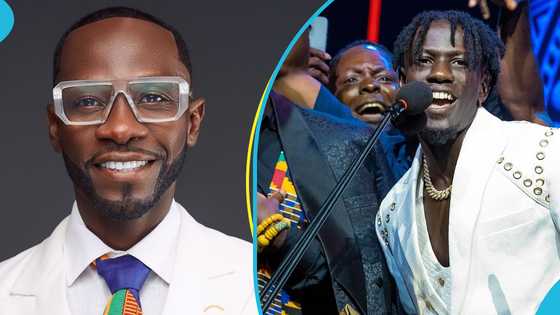 Okyeame Kwame praises King Paluta's vocals, labels his voice as authentic