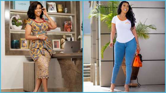 Serwaa Amihere: Television presenter offers clarity on her surname in old video, Ghanaians react