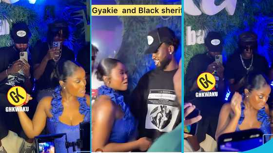 Black Sherif admires Gyakie's impressive dance moves at her album launch in a viral video