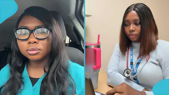 Young doctor who relocated to the UK discloses how much she now earns, video evokes joy