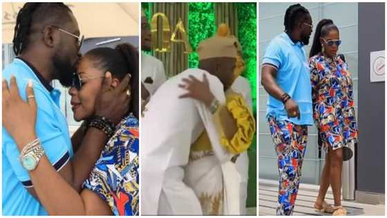 We have known each other for 35 years - Man who married 50-year-old mum of 3 sons speaks in video