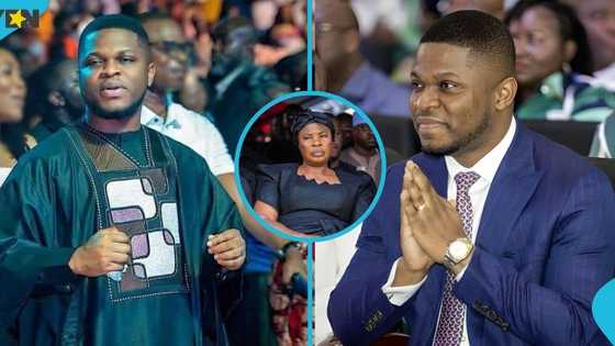 Sammy Gyamfi's mother makes rare public appearance at in-law’s one-week memorial