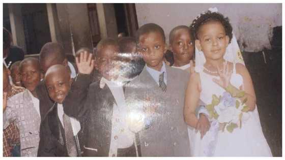 Lady starts search for man she ‘married’ during assembly while in primary school