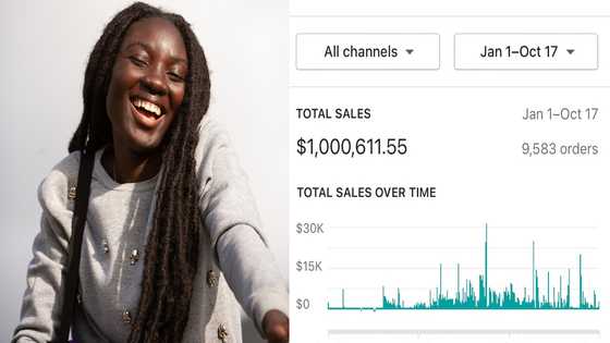 I made my first $1 million after making the decision to start my own business - Lady announces