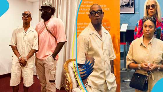 Ja Rule finally lands in Ghana, visits the newly refurbished Kwame Nkrumah museum, photos