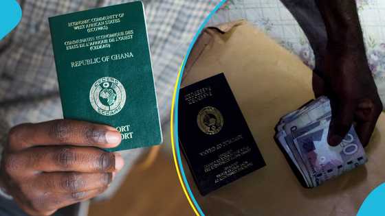 Central Region Passport Office hijacked by goro boys charging GH¢1k and above