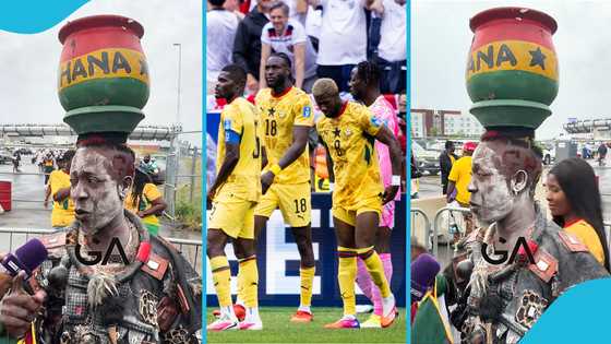 Ghanaian superfan Obour left stranded outside Boston stadium in the Ghana vs England game
