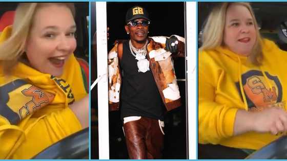 Shatta Wale: Video of white lady singing dancehall artiste’s Star Boy