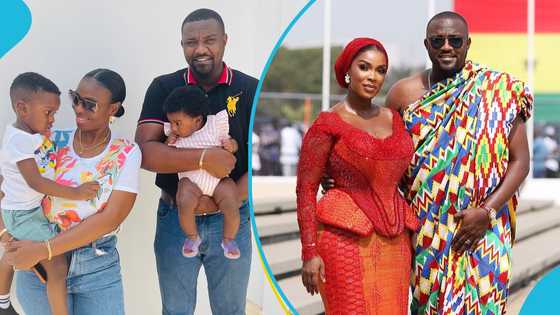 John Dumelo's wife Gifty drops lovely message to mark his 41st birthday, videos