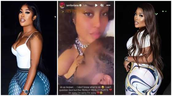 Fantana mourns the passing of her alleged boyfriend, drops touching message: "I love you forever"