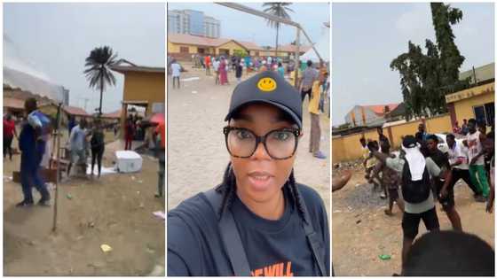 Nigeria Election 2023: Chioma Kpotha shares sad scenes from her polling station, fans urge her to be safe