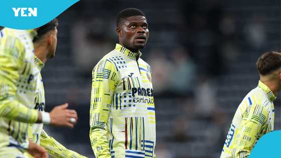 Partey subjected to insults from fan at Tottenham Stadium ahead of UCL clash (Video)