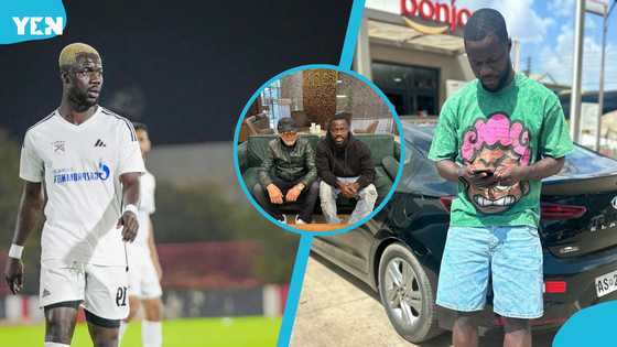 Richard Boadu living large in Libya after quitting Ghana Premier League (pictures)