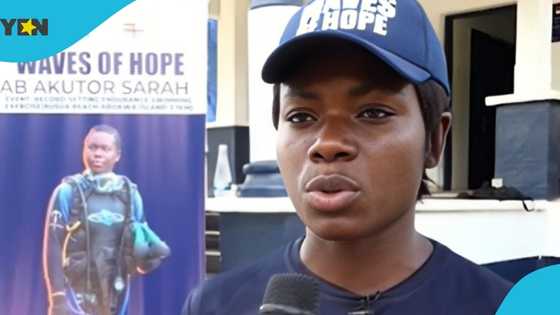 Ghanaian Navy officer takes on daring 3.1km swim to support special needs children