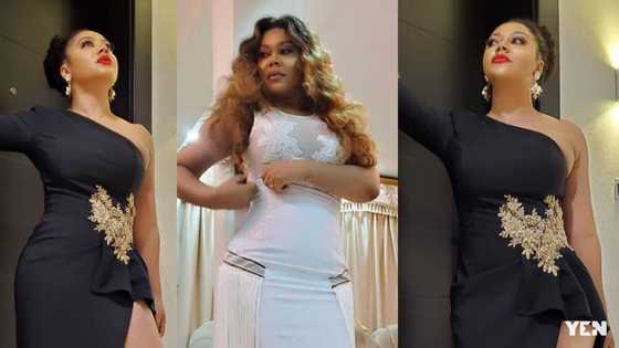 Nadia Buari wows fans with sweet photos; proves she's the most beautiful actress in Ghana