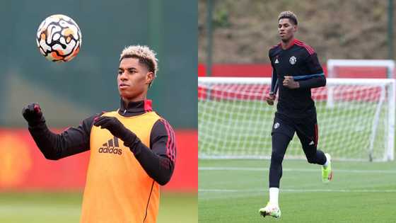 Marcus Rashford announces return from injury with brace for Man United