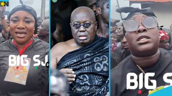 Female mourners at Asantehemaa's funeral apologise to Akufo-Addo for voting against NPP