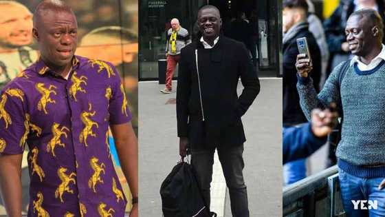 Top Ghanaian journalist Michael Oti Adjei drops first photo of his all-grown son