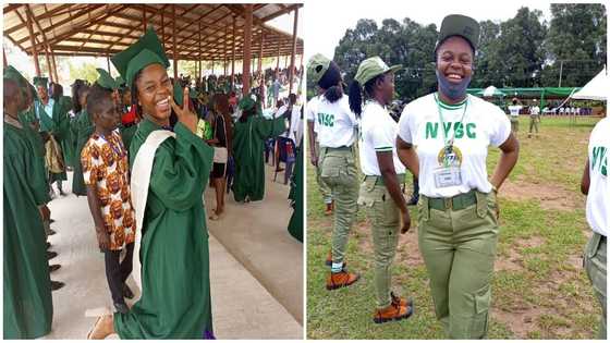 Proud lady celebrates completing university with a second-class lower