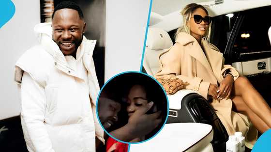 Medikal and Eazzy flaunt their newfound romance as they go on a dinner date